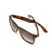 Ray-Ban Justin Polarised Sunglasses Gradient Brown Tortoise RB4165 86 /54mm