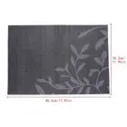 for Creative Heat-Insulation PVC Placemat Western Dining Table Mat Hotel Home De
