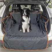Durable Oxford Cloth Dog Car Seat Cover for Trucks and SUVs | Scratchproof Pet Hammock Protector