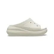 New CROCS Womens CRUSH SLIDE 208731-2Y2 BONE UNISEX US W 6 - 9