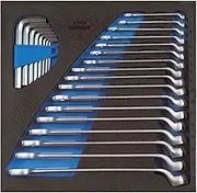 Gedore 2/3 Check-Tool Module Combination Spanner 25 Pieces Set