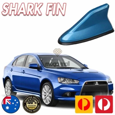 Shark Fin Antenna / Aerial Conversion for Mitsubishi Lancer KIT BLU (for: Mitsubishi)