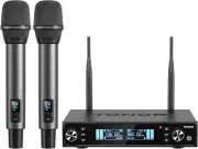 Sistema de micrófono inalámbrico, escaneo automático y emparejamiento UHF