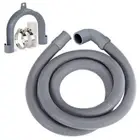1X(Washing Machine Hose Drain Hose Washing Machine 2.5M Drain Hose Extension for