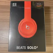Beats SOLO 3 On Ear Wireless Headphones Red MX472LL/A NEW FACTORY SEALED