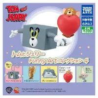 在飛比找PChome24h購物優惠-全套5款【日本正版】湯姆貓與傑利鼠 搞笑公仔與吊飾 P4 扭