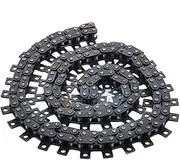 KGKMTHPHZG 1PC 1.5 Meters 06B-1 Roller Chain Single Side Straight Plate Conveyor Drive Transmission Chain with 1 Ear Single Hole