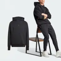 在飛比找Yahoo奇摩購物中心優惠-adidas 長袖 Z N E Hoodie 男款 黑 全黑