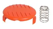 Spool Head Cap & Spring for BLACK & DECKER Weed Eater String Trimmer bump cover