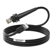 2M New Datalogic CAB-550 2M Type A USB to RJ45 Straight Barcode Scanner Cable