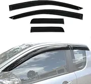 AUSGO Weathershields Compatible with Mazda BT-50 BT50 UP Series Extra Cab 2011-2020, Weather Shields Window Visors Wind Deflectors Sun Rain Guard 4PCS Set