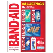 Band-Aid Brand Variety Pack Adhesive Bandages (163 Count)