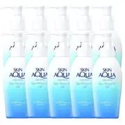 Rohto Mentholatum - Skin Aqua Sunscreen Super Moisture Gel Pump SPF50+ PA++++ - 140g - White (10ea) Set
