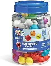 Learning Resources HM94490-UK Numberblocks Numberblob Counting Set, Kids, Teaching Resources, Sorting Counters, Maths Mastery, Ages 3+, Multicolor