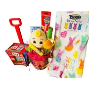 Cocomelon gift bundle, Squishmallow, coloring book and crayons ,bubble wand