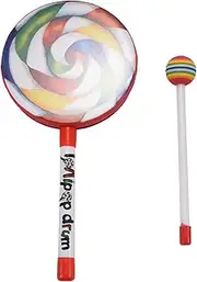 GRARRO Kids Percussion Lollipop Drum, 6inch