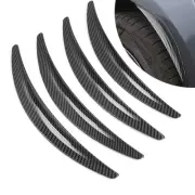 Splash Guard Flap Carbon Fiber Wheel Mudguard Set of 4 for Cars/SUVs/Trucks, etc
