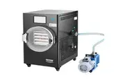 VEVOR Vacuum Freeze Dryer 4-Layer Fruit Vegetable Freeze Drying Machine Black