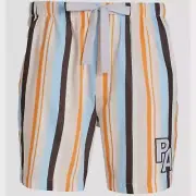 Peter Alexander Mens Ice Cream Stripe Boxers Size S, M & L Pyjama Shorts New