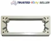 Quad Mounting Block 4 gang Base GPO shallow power point 25mm Deep 4 Way Gpo