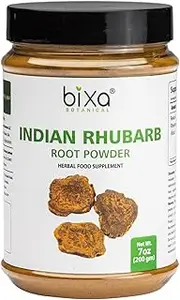 bixa BOTANICAL Indian Rhubarb (Rheum Emodi), Supports As Immune Booster & Laxative - 7 Oz (200G)