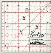 SEW EASY - Patchwork Ruler 4½" x 4½" (NL4176/03)(0344)