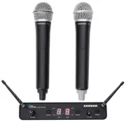 Samson Concert 288 Handheld 2-Ch. Wireless Karaoke Microphone System w/ 2 Mics