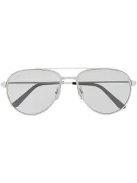 在飛比找Farfetch優惠-Santos de Cartier sunglasses