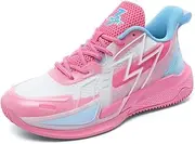 [Bacury] Women Basketball Shoes Fashion Athletic Sneakers Unisex Outdoor Sport Shoes Lightweight Volleyball Shoes Non Slip Basketball Shoes