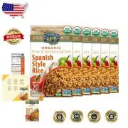 Savory Gluten-Free Organic Spanish Rice Pilaf, 5.5 oz Boxes - Vegan Friendly