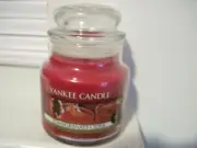 YANKEE CANDLE POMEGRANATE CIDER SMALL CANDLE
