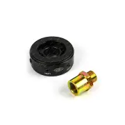 SAAS Oil Filter Sandwich Plate Kit suit Toyota M24 x 1.5 Filters - Short