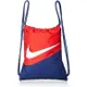 Nike 2020時尚健身紅藍雙色塊束口後背包
