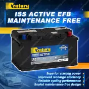 Century ISS Active EFB MF battery for Audi Tt 2.0 Petrol AWD Coupe CCZA CCTA