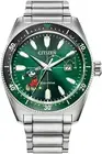 Citizen Eco-Drive Men's Disney Mickey Mouse "Tee Time" Stainless Steel Watch, Gr
