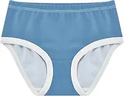 [RPLIFE] Spring Green Girls Panties, 2t Underwear Girls, Steel Blue, 3 Years