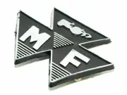 Front Motif Badge Black For Massey Ferguson 35 FE35 Tractor 828136M1 #B34