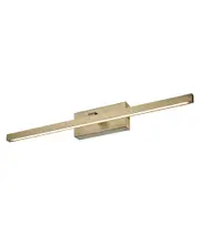 Lineal Interior LED Tri-CCT Dimmable Vanity / Picture Wall Light IP44 (L695mm) Antique Brass