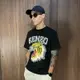 美國百分百【全新真品】KENZO 高田賢三 T恤 老虎 上衣 短袖 T-shirt logo 短T 黑色 CN25