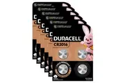 6x 4pc Duracell Specialty 2016 Lithium Coin Battery Pack Single Use