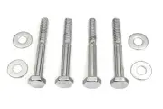 Transmission Top Cover Screw Kit Chrome fits Harley Davidson
