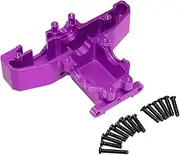 1:14 RC Car Rear Gearbox Cover Differential Case Cover 1/14 Crawler DIY Accessories Easy to Install RC Car Upgrade Spare Part, Violet