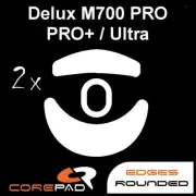 Corepad Skatez Delux M700 PRO / PRO+ / Ultra Mouse Feet Skates PTFE Teflon