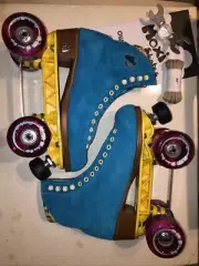 DISCONTINUED Moxi Lolly Skates Pool Blue NEW Mens 6 Wm 7/7.5 Lollies Sunlite