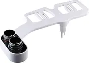 Byttlerom Portable Non-Electric Flusher Self-Cleaning Dual Nozzle Attachment with Temperature and Pressure Control(EU Standard)