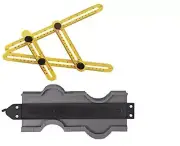 Contour Gauge with Lock and Free Angle Finder Tool by FORMTEX |10 inch Contou...