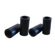 4x Trailer Spring Suspension Eye Black Bushes for 9/16" Bolt