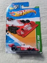 2012 Hot Wheels #56 Treasure Hunts TYRRELL P34 Red & White Indy Race Car Diecast