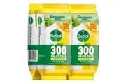 Dettol Multipurpose Disinfectant Wipes Lemon Burst 600's (300's x 2)