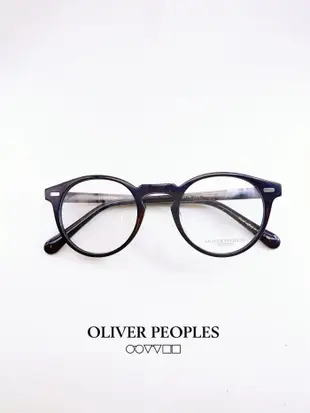 【本閣】Oliver Peoples Arella  OV5186 復古手工光學眼鏡大圓框 黑色moscotvr 金子